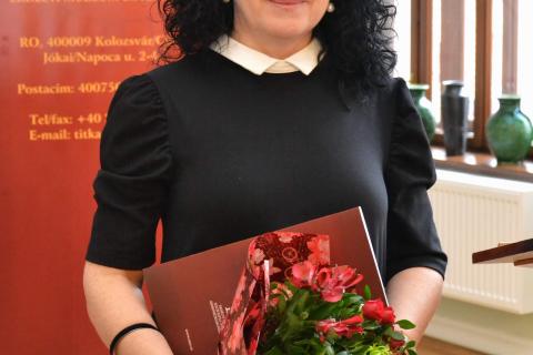 Lupescuné Makó Máriát Gr. Mikó Imre-emléklappal tüntették ki