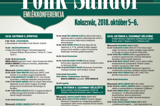 Tonk Sándor (1947-2003) emlékkonferencia