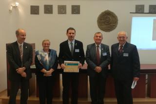 Jenei Dezső-emléklappal tüntették ki Gobesz Ferdinánd Zsongor a Kolozsvári Műszaki Egyetem docensét