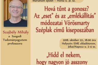 Szajbély Mihály előadásai