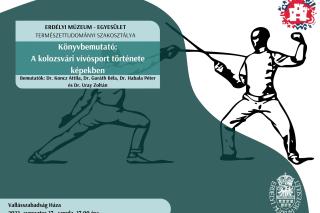 13. KMN - Könyvbemutató: A kolozsvári vívósport története képekben