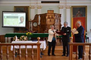 Jenei Dezső-emléklappal tüntették ki Roósz András professor emeritust, akadémikust